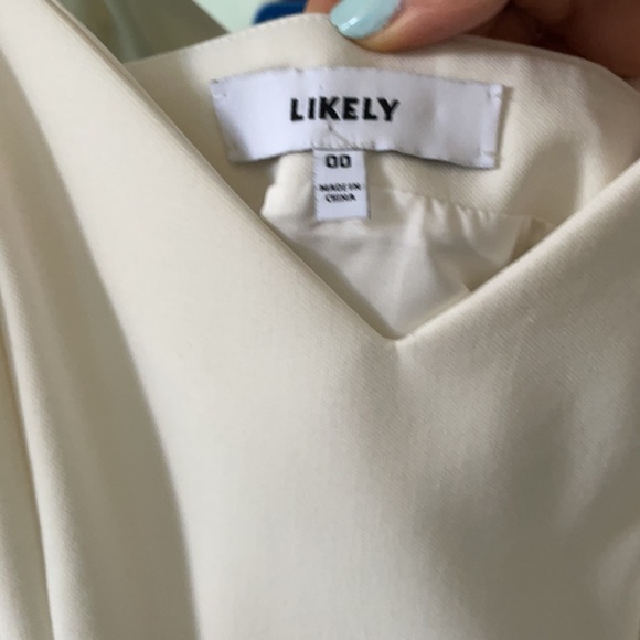 Likely White Dress size 00 - Picture 2 of 4
